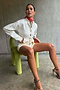 Ecru Studded Cardigan