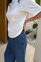 Thumbnail for caption_Model is 5ft7” and wears UK size 10/ US 6