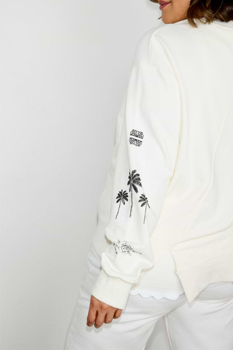 White Tattoo Sweatshirt