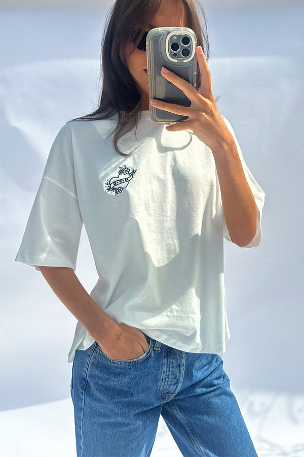 White Tattoo T-Shirt