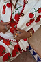 Tomato Embroidered Cardi