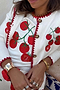Tomato Embroidered Cardi