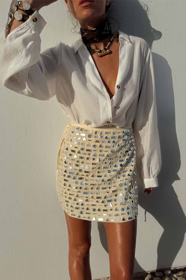 White Miley Shirt