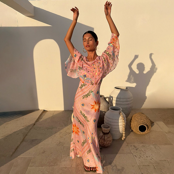 Pink Sun Anais Dress – Never Fully Dressed