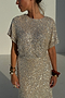 Silver Sequin Erin Dress