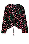 Black Animal Verity Top