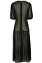 Black Dobby Lucia Midi Dress