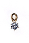 Gold Plated Solitaire Charm