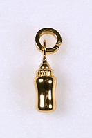 Thumbnail for Gold Plated Baby Bottle Charm