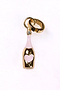 Gold Plated Champagne Bottle Charm