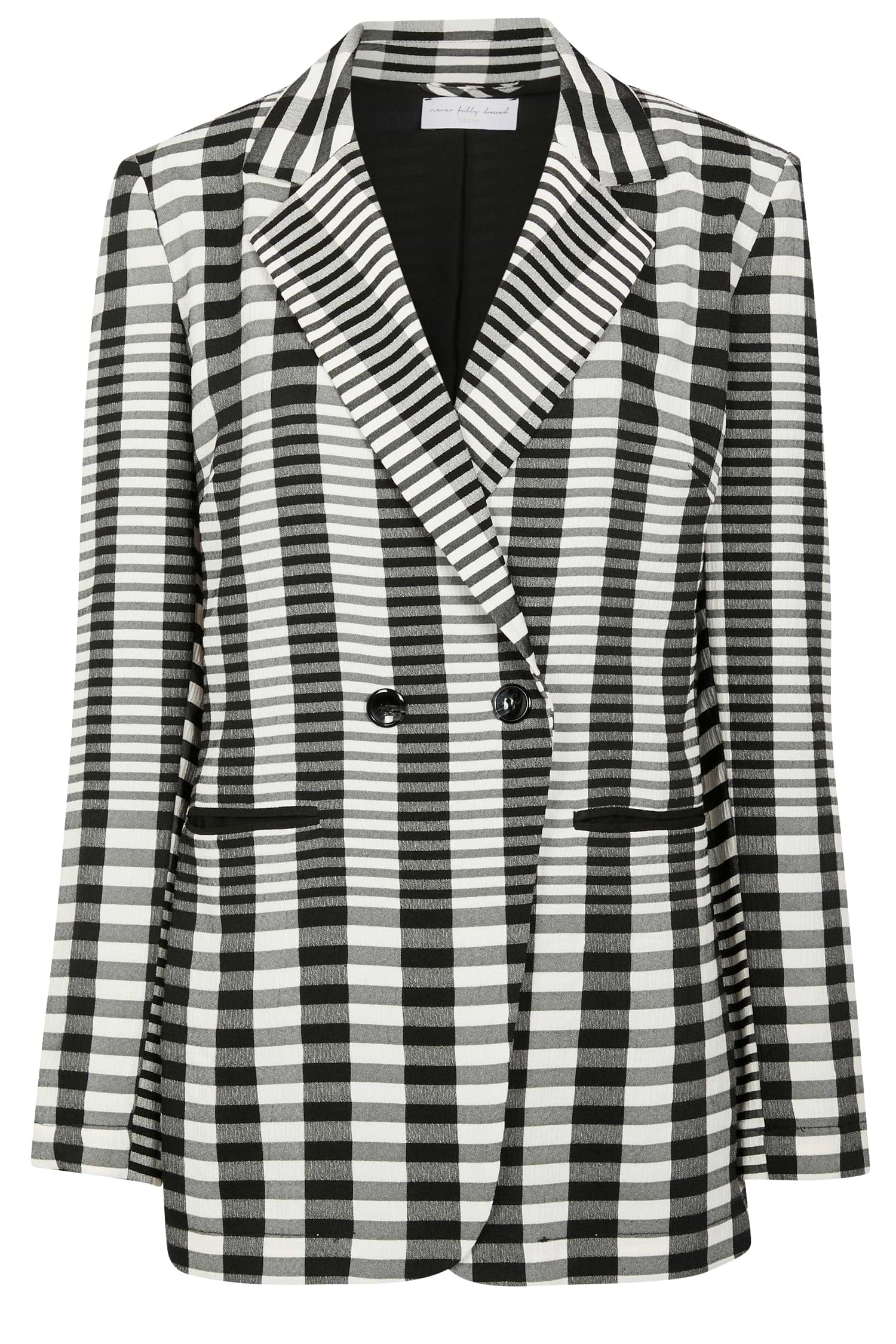 Mono Check Blazer