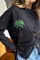 Thumbnail for Model wearing Running Wild Cardigan facing the camera