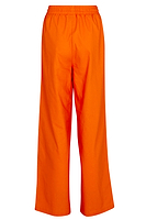 Thumbnail for Orange Demi Cotton Linen Trousers