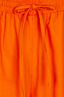 Thumbnail for Orange Demi Cotton Linen Trousers