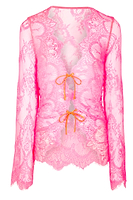 Thumbnail for Pink Lace Top