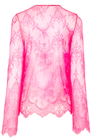 Thumbnail for Pink Lace Top