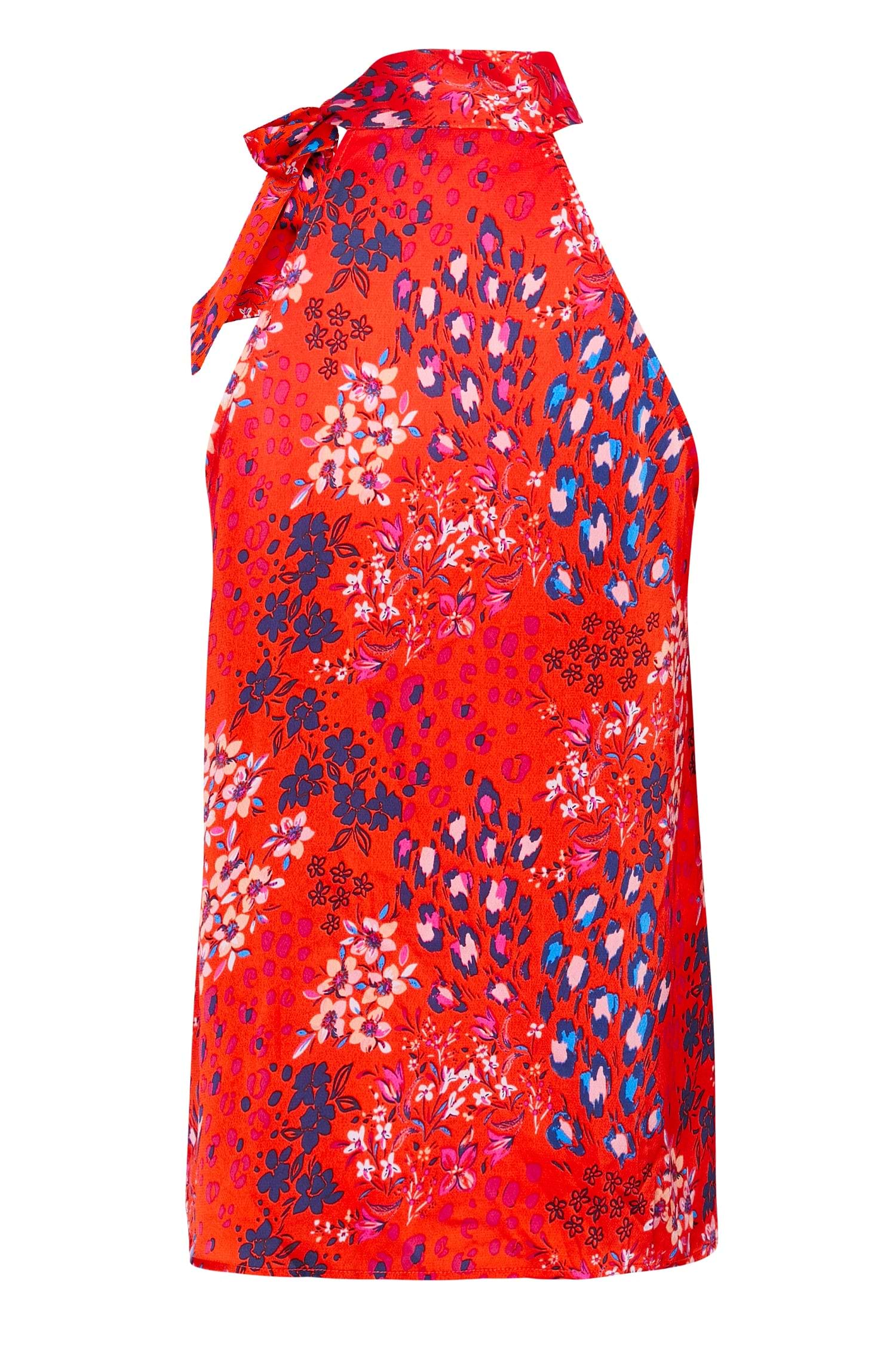 Red Mallorca Scarlett Top