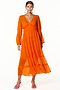 Orange Clemmie Dress