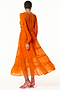 Orange Clemmie Dress