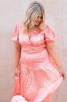 Thumbnail for Pink Good News Beatrice Skirt - Curve