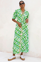 Thumbnail for Green Gloria Midi Dress