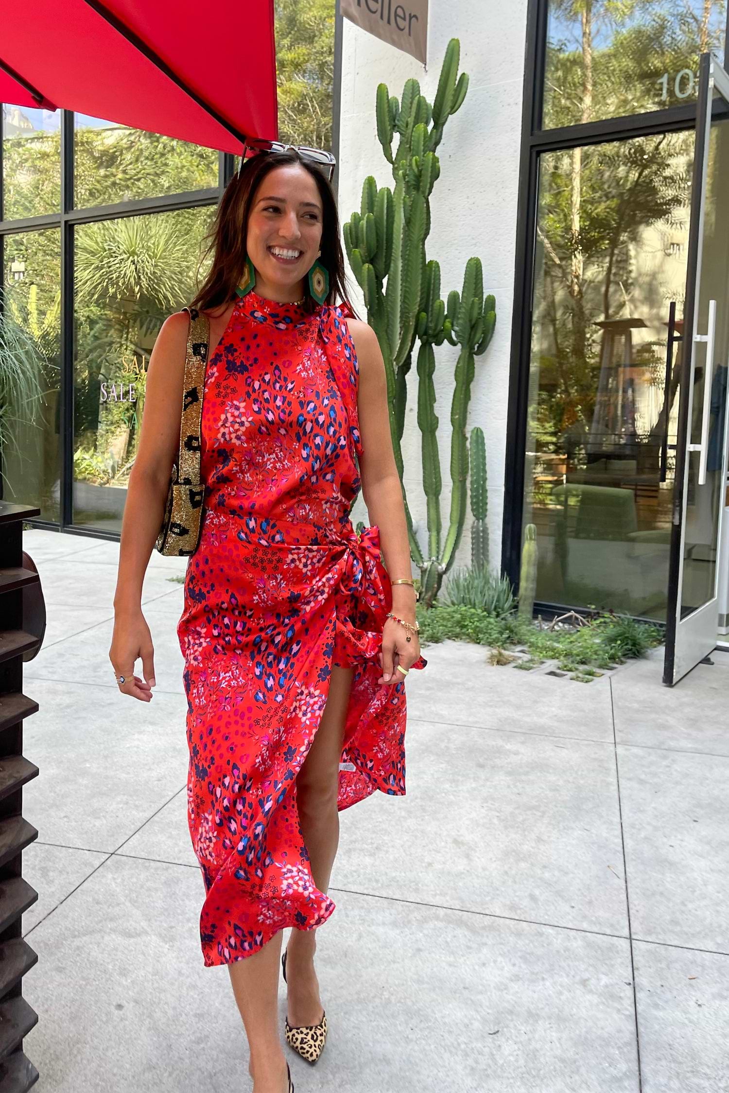 Red Mallorca Scarlett Top