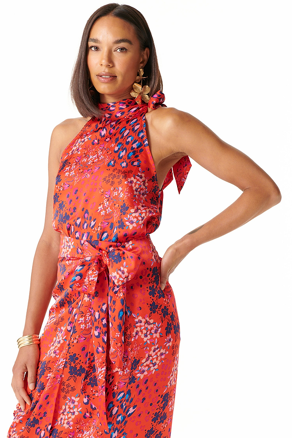 Red Mallorca Scarlett Top