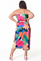 Thumbnail for Model wearing Paradise Cami Top facing away from the camera