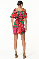Thumbnail for Model wearing Strawberry Mini Dress back shot