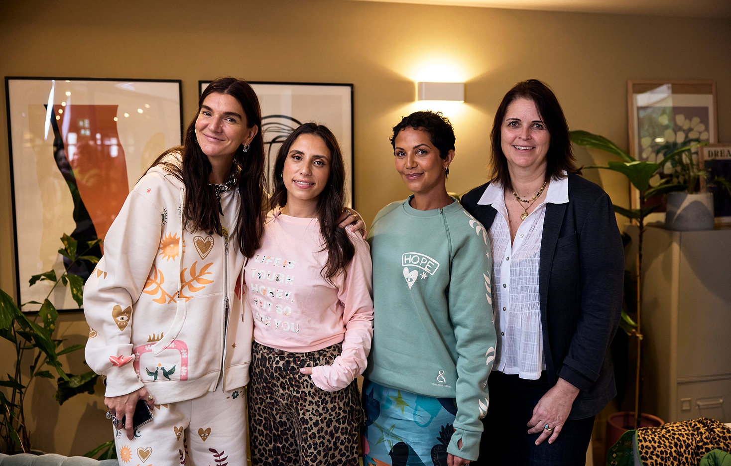 lucy with the founder of future dreams and porto & bello