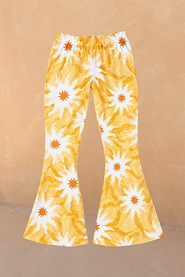 Girl's Yellow Sun Cotton Set