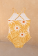 Girl's Yellow Sun Swimsuit