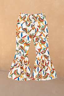 Girl's Banana Cotton Woven Set