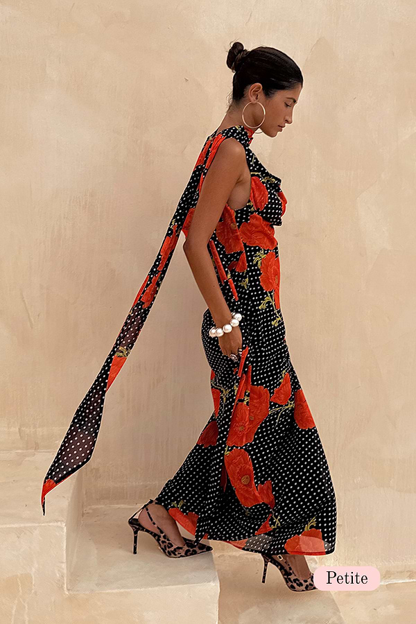 Black Poppy Sophie Dress Petite