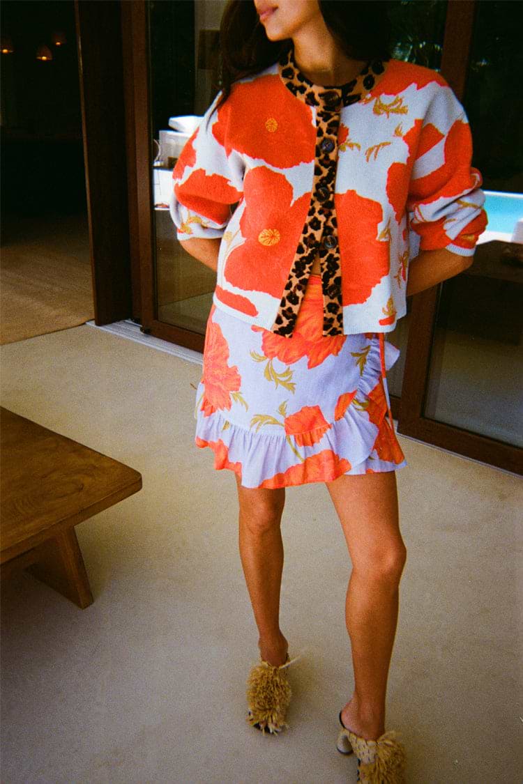 Blue Poppy Cardigan – Never Fully Dressed