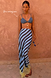 Stripe Maeva Skirt
