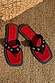 Black Leather Stud Sandals