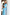 Thumbnail for Blue Stripe Kiki Top