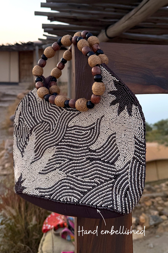 Soleil Beaded Bag