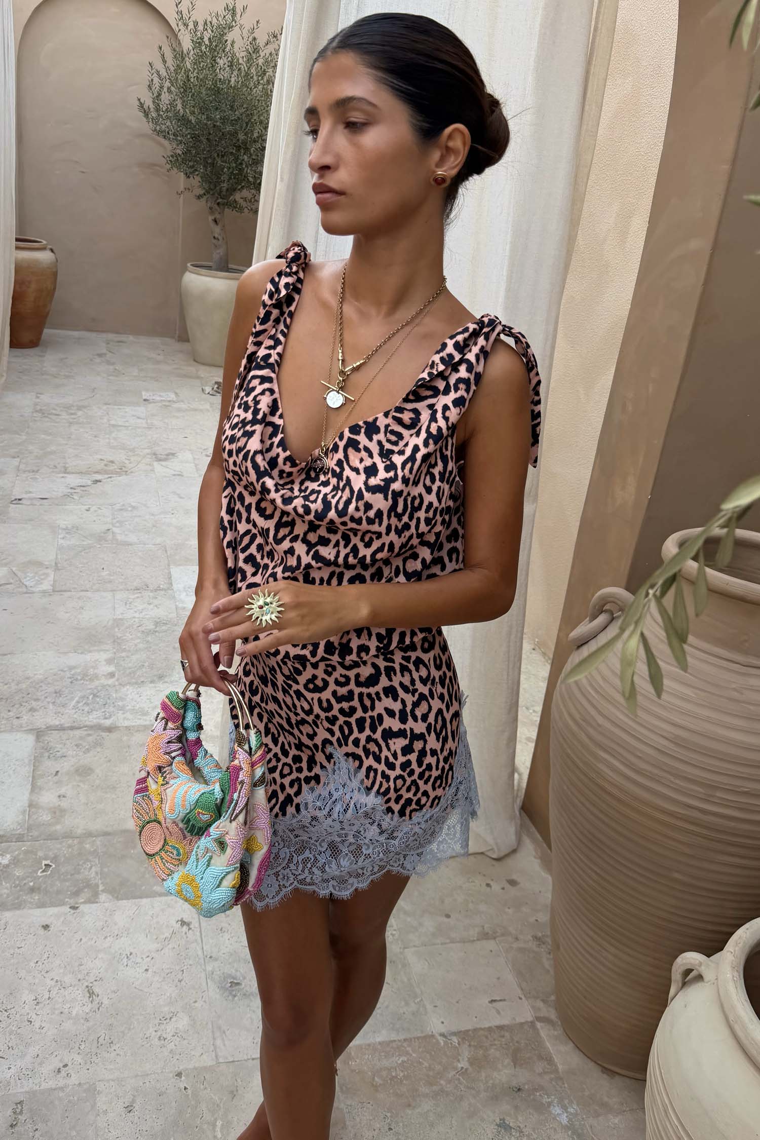 Leopard Leila Mini Dress Never Fully Dressed Leopard Leila Mini Dress Never Fully Dressed