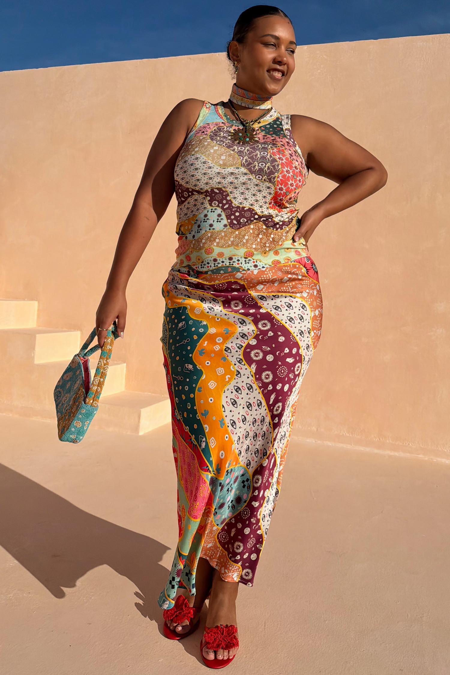 Pastel Morocco Dorris Skirt - Never Fully Dressed