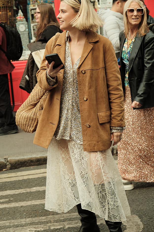 photos from our sequin march event taken for our london fashion week collab