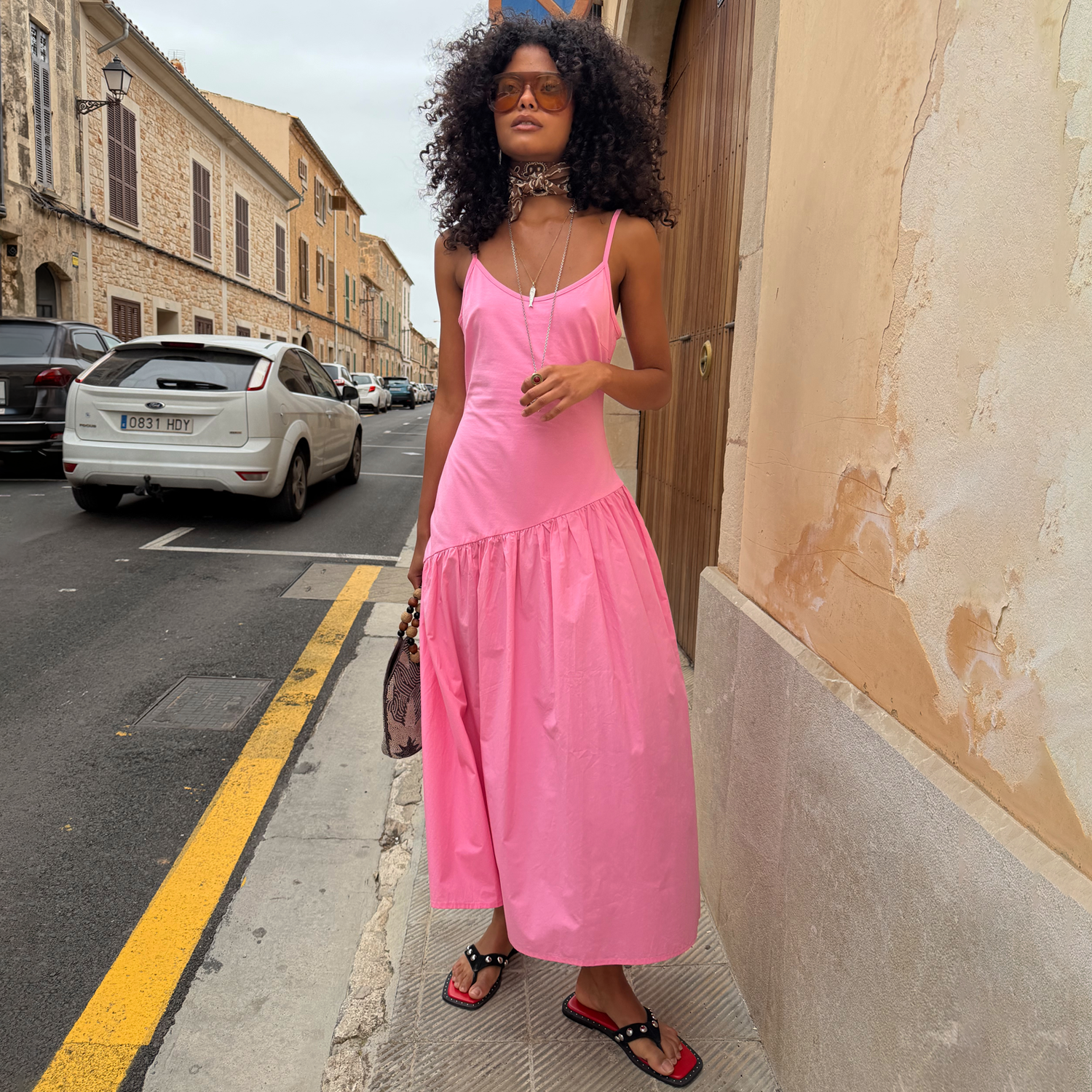 Pink Strappy Nova Dress – Never Fully Dressed