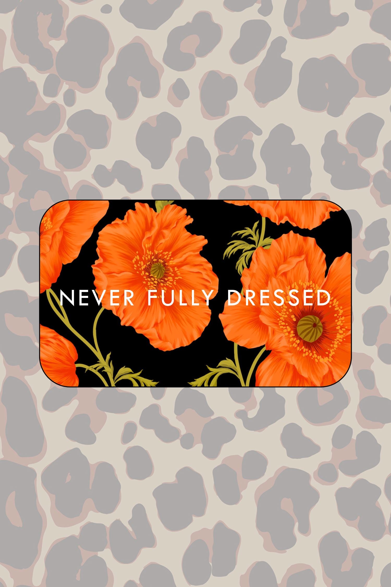 never fully dressed promo code e-Voucher
