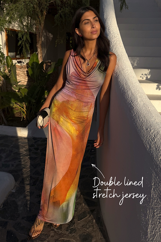 Abstract Malika Dress