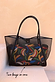 Black Mesh Tote Bag