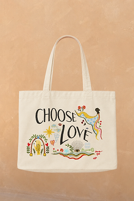 Choose Love Tote Bag