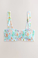 Blue Dreamer Shirred Bandeau Top