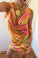 Green Abstract Leila Mini Dress