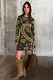 Olive Amara Knit Mini Dress